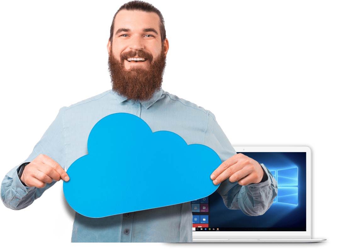 server virtualization cloud man@2x 2